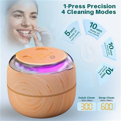 Distribuidor de produtos de limpeza de dentaduras ultrasónicas para o fogar e...
